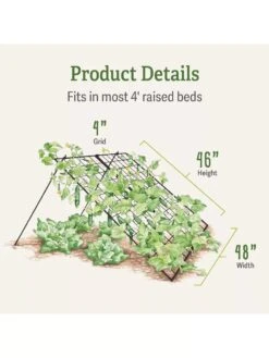 Large Cucumber Trellis -Gardeners 8587082 dimensions