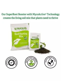 Seed Starting Mix, 9 Qts. -Gardeners 8592212 1