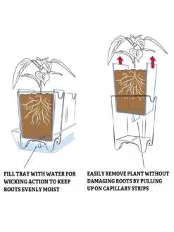 Pop-Out Pots, Set Of 4 -Gardeners 8593943 2