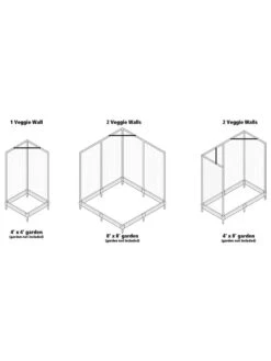 Stack & Extend Veggie Wall -Gardeners 8595683 03V 3 4