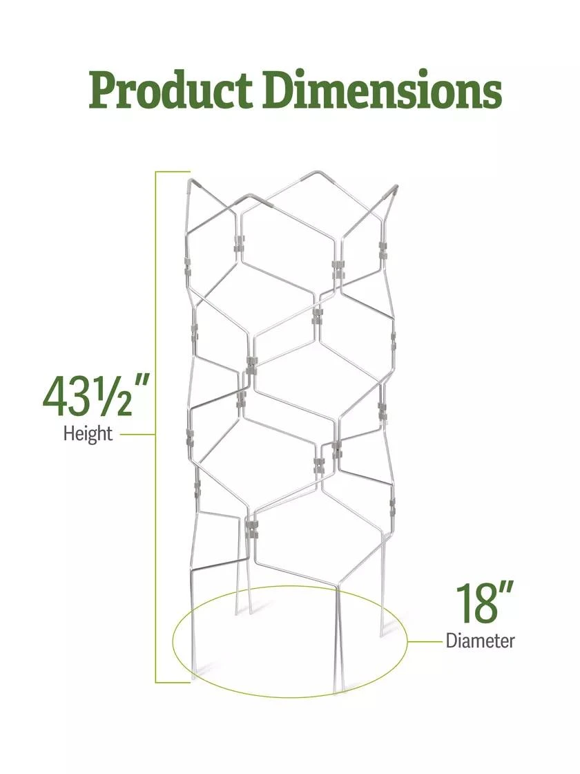 Gardener's Vertex Lifetime Tomato Cage 4 Gardener's Vertex Lifetime Tomato Cage - Image 2