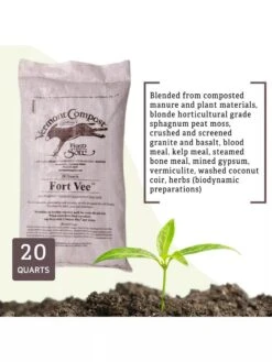 Vermont Compost Company Fort Vee™ Potting Mix, 20 Quarts 11 Vermont Compost Company Fort Vee™ Potting Mix, 20 Quarts -Gardeners 8599281 2