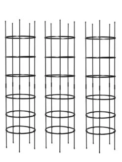 Titan Tall Tomato Cages, Set Of 3 -Gardeners 8599860 18710 tif