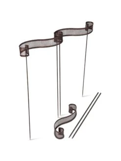 Scroll Linking Stakes, Set Of 3 -Gardeners 8613321 5901